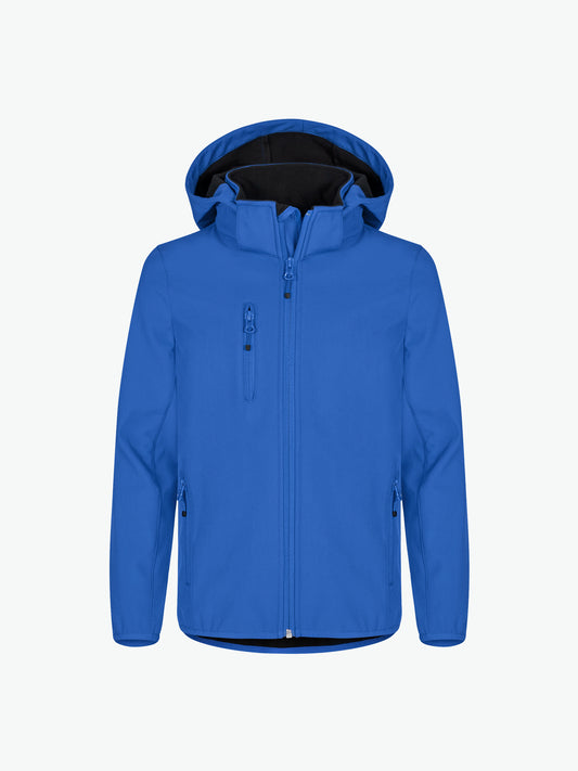 Clique Classic Softshell Jkt Junior - Kobalt Softshell Jas Clique 110/120