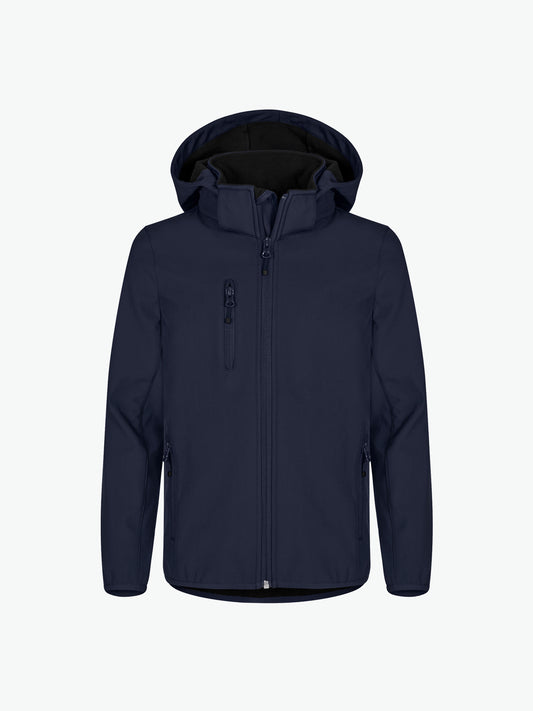 Clique Classic Softshell Jkt Junior - Dark Navy Softshell Jas Clique 110/120