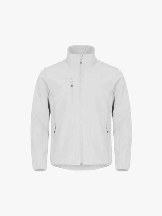 Clique Classic Softshell Jacket - Wit Softshell Jas Clique XS