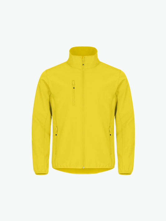 Clique Classic Softshell Jacket - Lemon Softshell Jas Clique XS