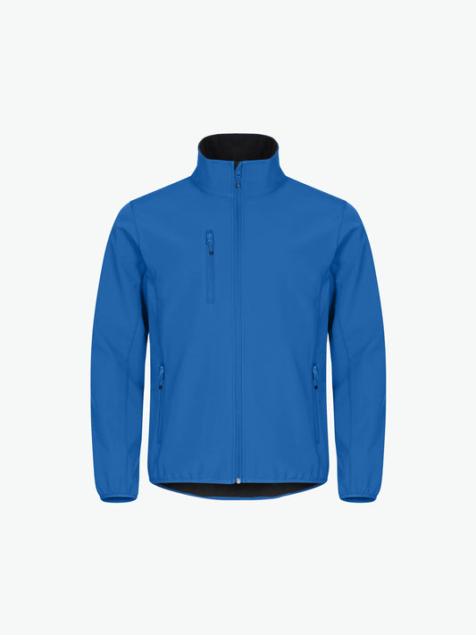 Clique Classic Softshell Jacket - Kobalt Softshell Jas Clique XS
