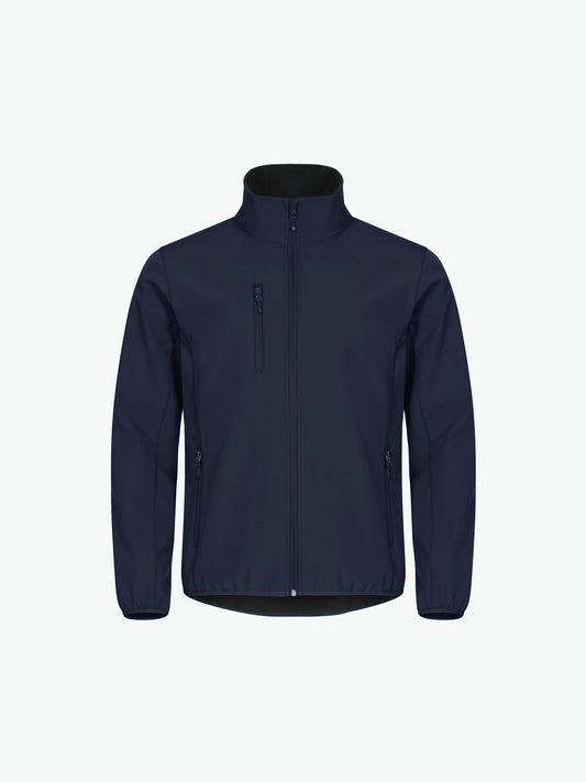 Clique Classic Softshell Jacket - Dark Navy Softshell Jas Clique XS