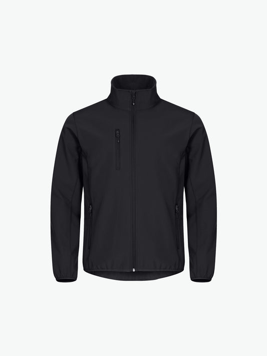 Clique Classic Softshell Jacket - Zwart Softshell Jas Clique XS