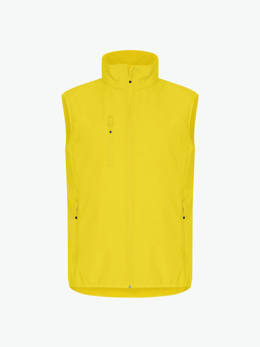 Clique Classic Softshell Vest - Lemon Softshell Jas Clique XS