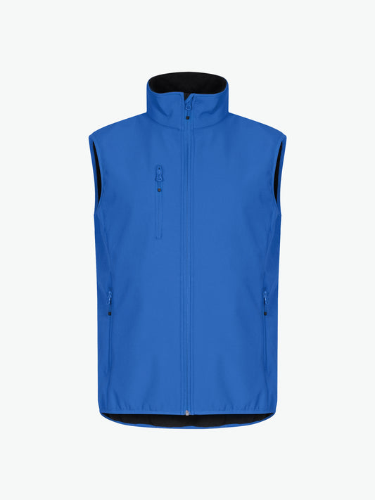 Clique Classic Softshell Vest - Kobalt Softshell Jas Clique XS