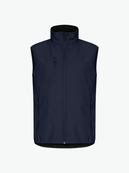 Clique Classic Softshell Vest - Dark Navy Softshell Jas Clique XS
