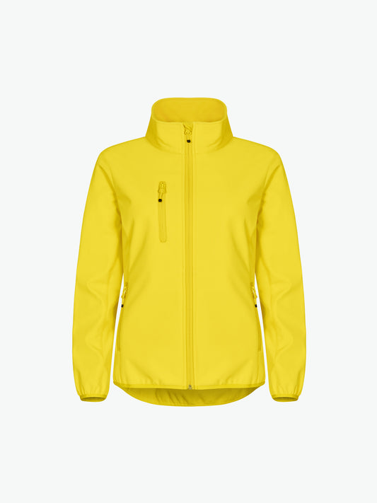 Clique Classic Softshell Jacket Women - Lemon Softshell Jas Clique XS
