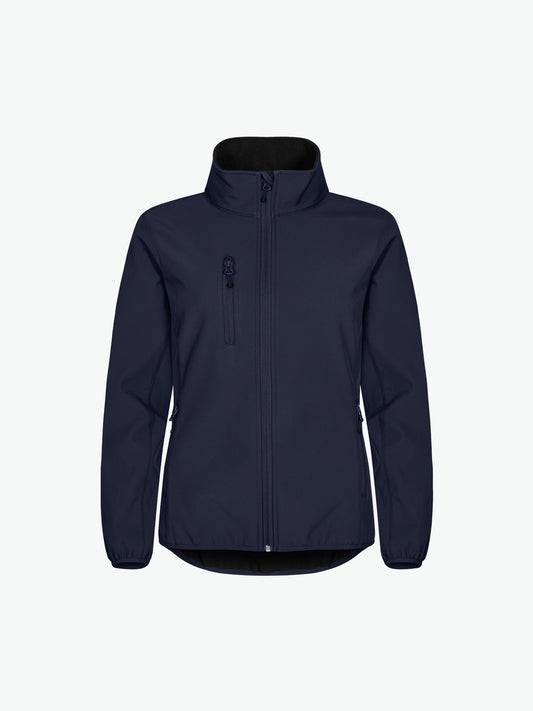 Clique Classic Softshell Jacket Women - Dark Navy Softshell Jas Clique XS