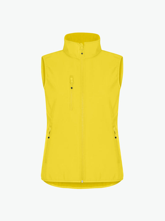 Clique Classic Softshell Vest Women - Lemon Softshell Jas Clique XS