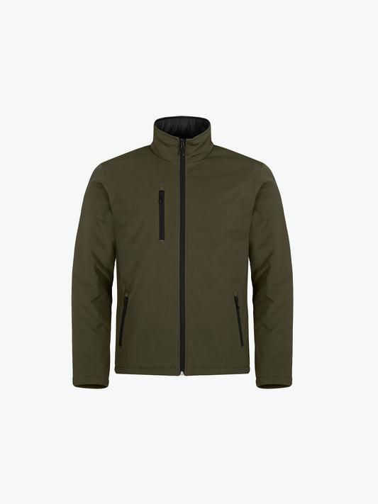 Clique Padded Softshell Jacket - Mistgroen Softshell Jas Clique XS