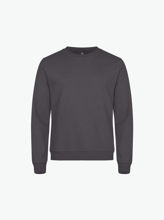 Clique Miami Roundneck - Metaalgrijs Sweater Clique XS