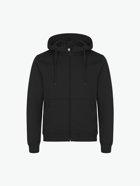 Clique Miami Hoody FZ - Zwart Hoodie Clique XS