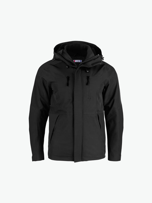 Clique Stafford Jacket - Zwart (Winter) Jas Clique XS