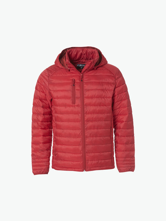 Clique Hudson Jacket Junior - Rood (Winter) Jas Clique 110/120