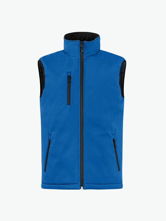 Clique Padded Softshell Vest - Kobalt Softshell Jas Clique XS