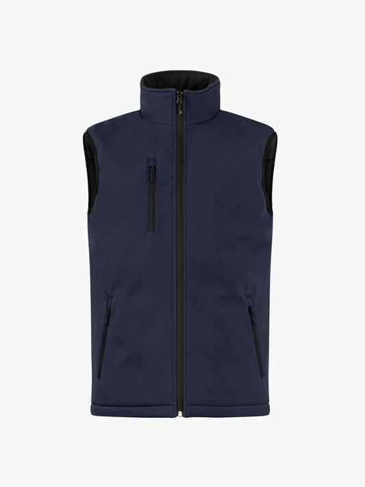 Clique Padded Softshell Vest - Dark Navy Softshell Jas Clique XS
