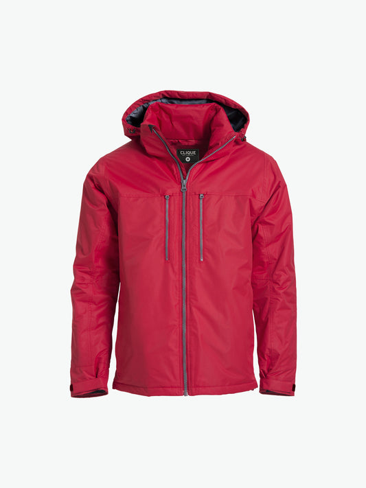 Clique Kingslake Jacket - Rood (Winter) Jas Clique XS