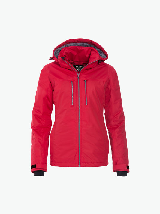 Clique Kingslake Jacket Women - Rood (Winter) Jas Clique XS