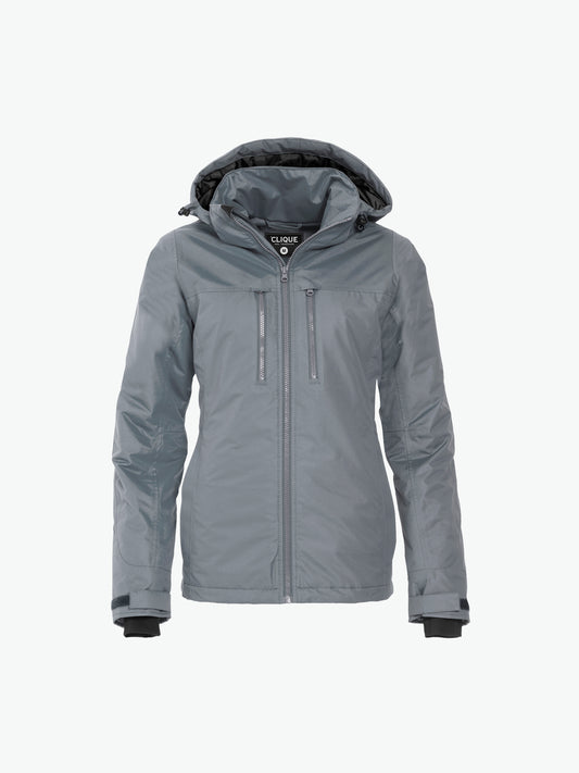 Clique Kingslake Jacket Women - Grijs (Winter) Jas Clique XS