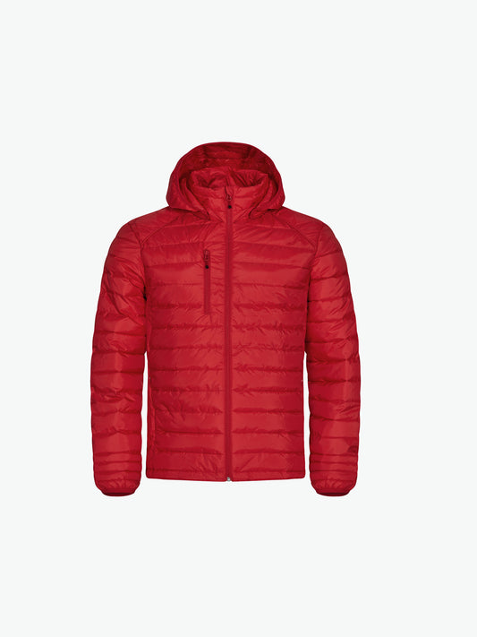 Clique Hudson Jacket - Rood (Winter) Jas Clique XS