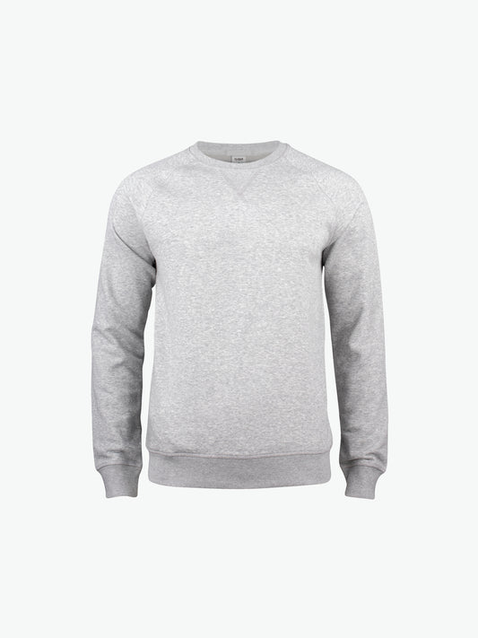 Clique Premium OC Roundneck - Grijsmelange Sweater Clique XS