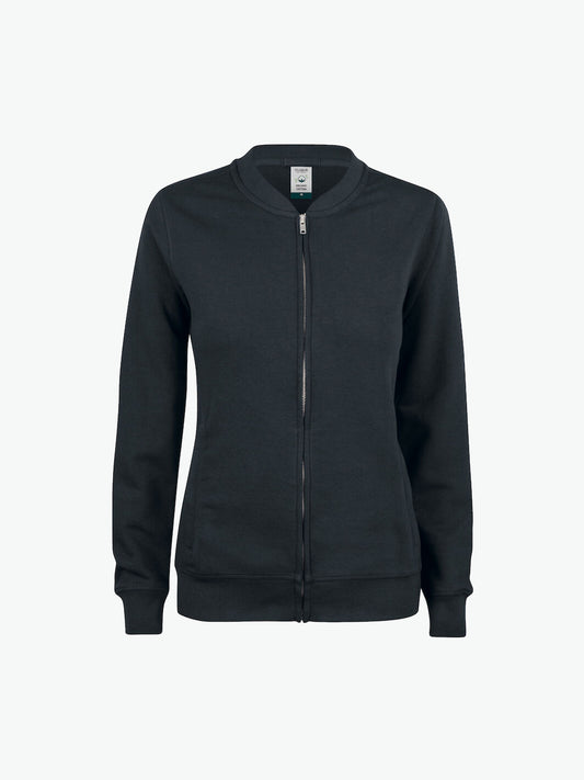 Clique Premium OC Cardigan Women - Zwart Vest Clique XS
