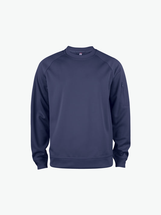 Clique Basic Active Roundneck - Dark Navy Sweater Clique XS