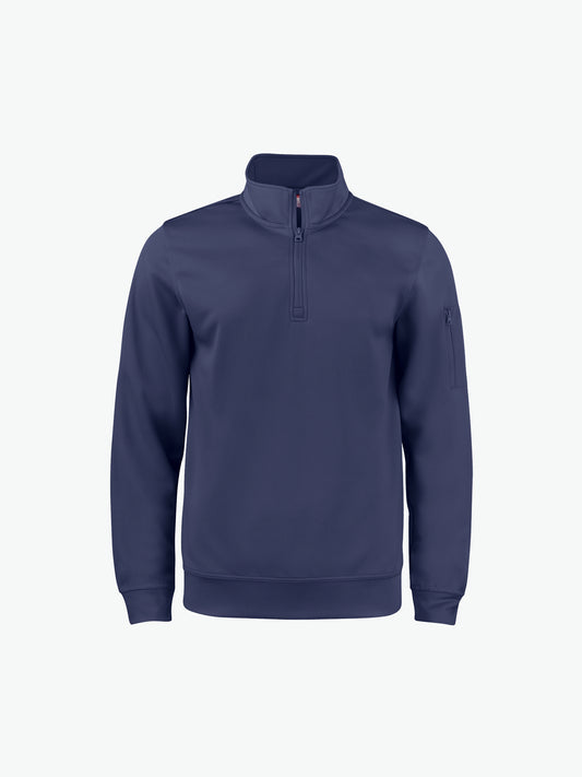 Clique Basic Active Half Zip - Dark Navy Sweater Clique XS