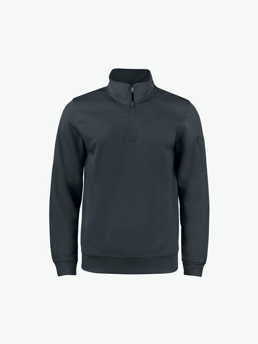 Clique Basic Active Half Zip - Zwart Sweater Clique XS
