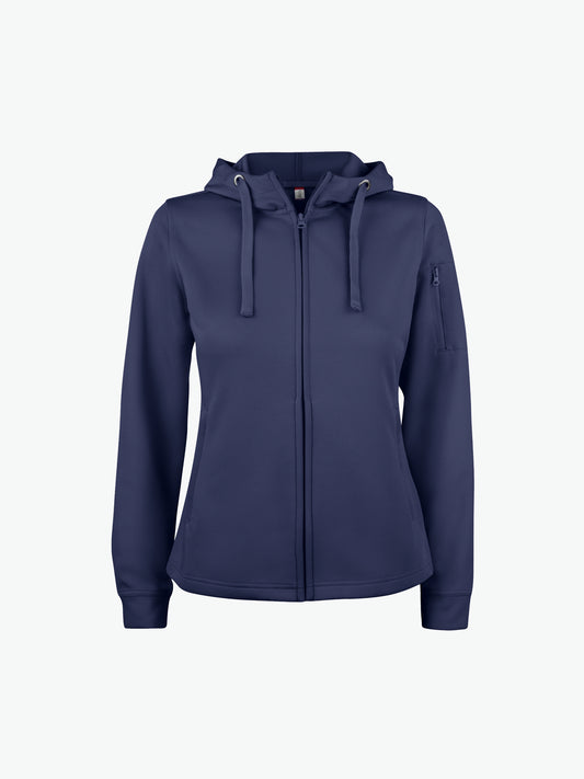 Clique Basic Active Hoody FZ Women - Dark Navy Hoodie Clique XS