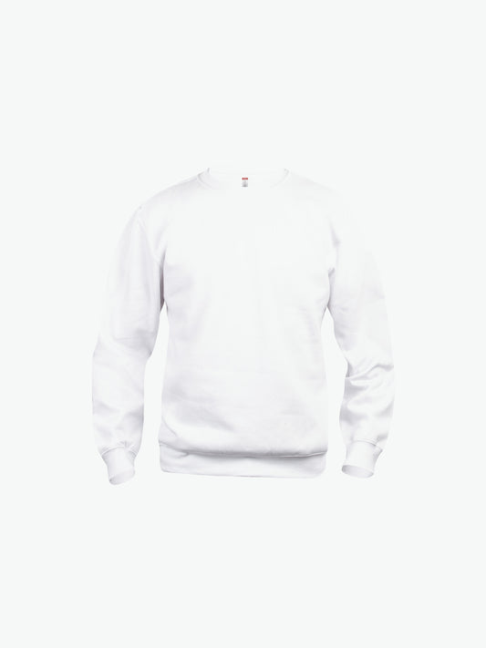 Clique Basic Roundneck - Wit Sweater Clique XS