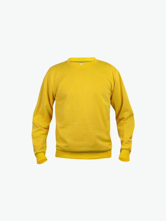 Clique Basic Roundneck - Lemon Sweater Clique XS