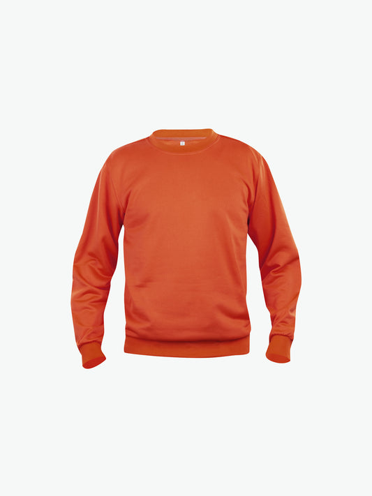Clique Basic Roundneck - Dieporanje Sweater Clique XS