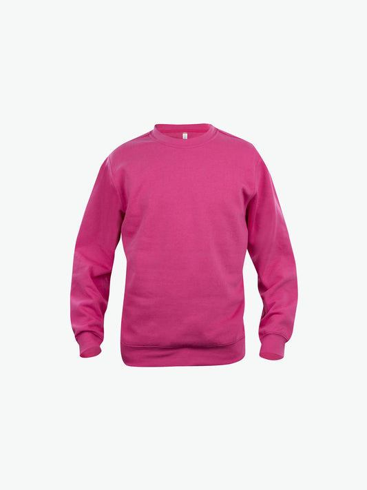 Clique Basic Roundneck - Helder Kersen Sweater Clique XS
