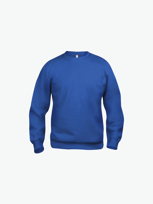 Clique Basic Roundneck - Kobalt Sweater Clique XS