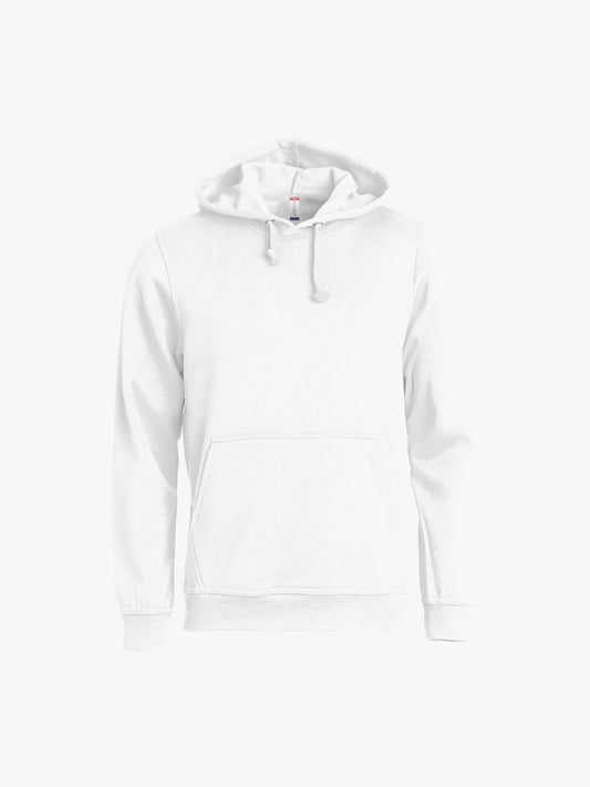 Clique Basic Hoody - Wit Hoodie Clique XS