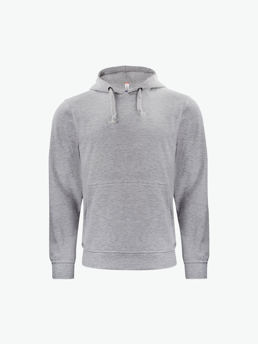 Clique Basic Hoody - Grijsmelange Hoodie Clique XS