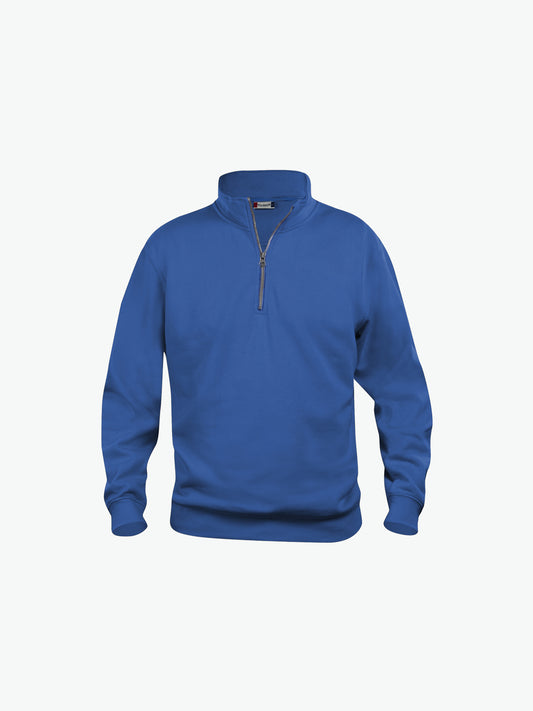 Clique Basic Half Zip - Kobalt Sweater Clique XS