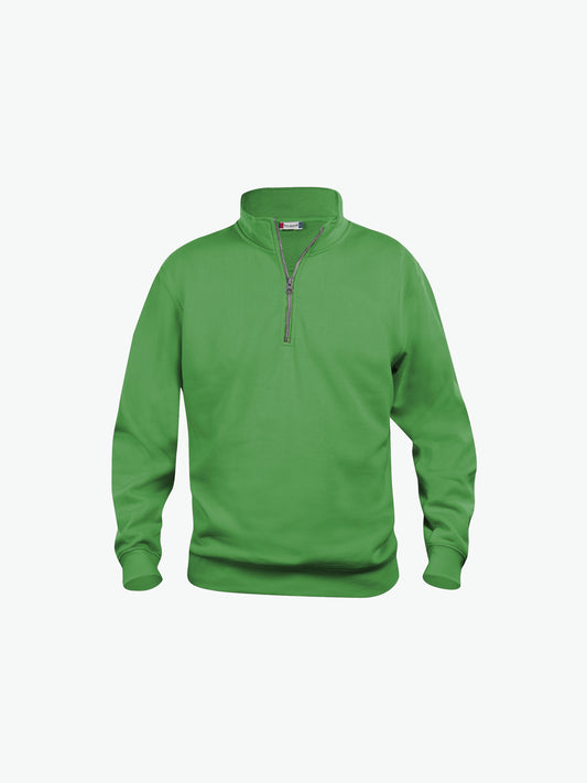 Clique Basic Half Zip - Appelgroen Sweater Clique XS