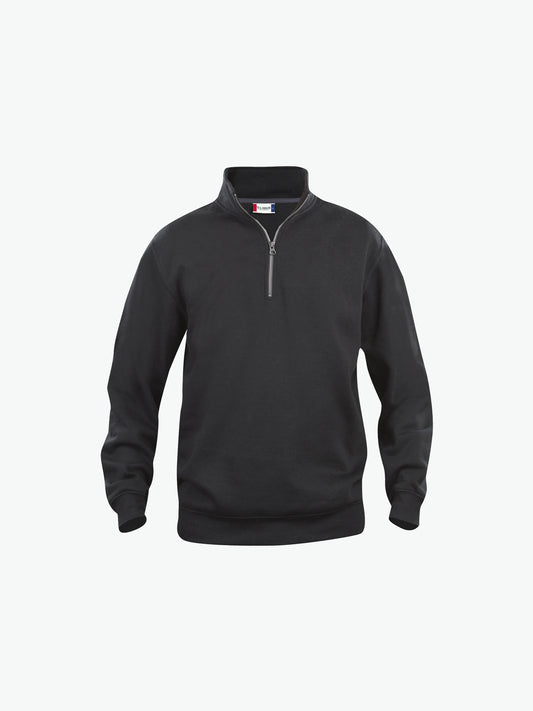 Clique Basic Half Zip - Zwart Sweater Clique XS