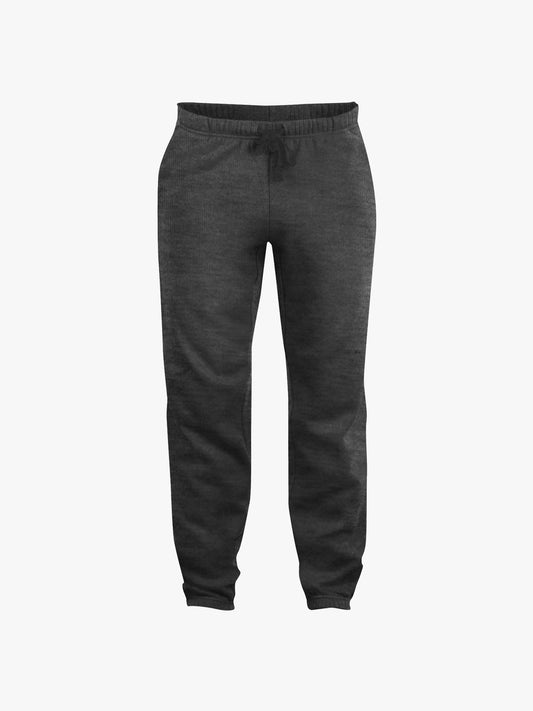 Clique Basic Pants - Antraciet Melange Lange Broek Clique XS