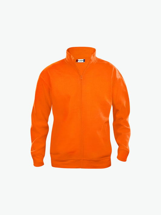 Clique Basic Cardigan - Signaaloranje Vest Clique XS