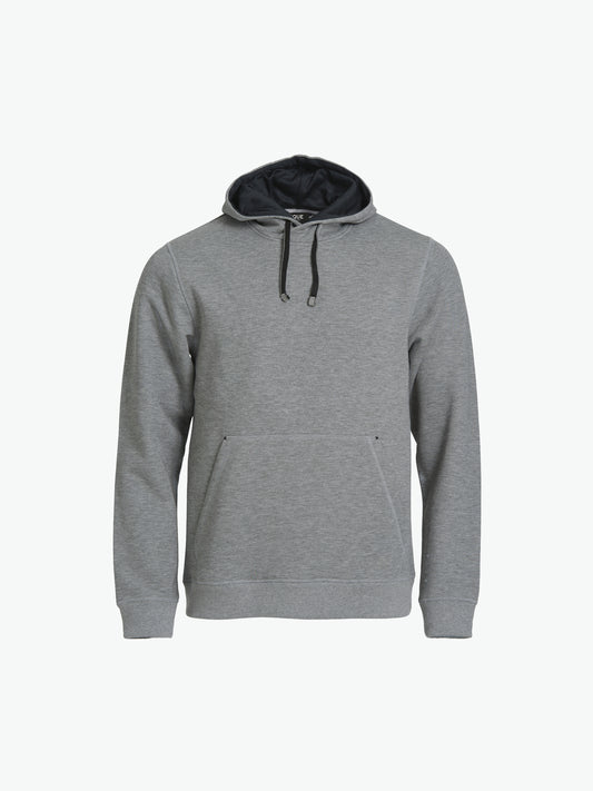 Clique Classic Hoody - Grijsmelange Hoodie Clique XS