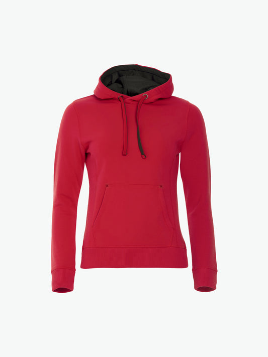 Clique Classic Hoody Women - Rood Hoodie Women Clique XS
