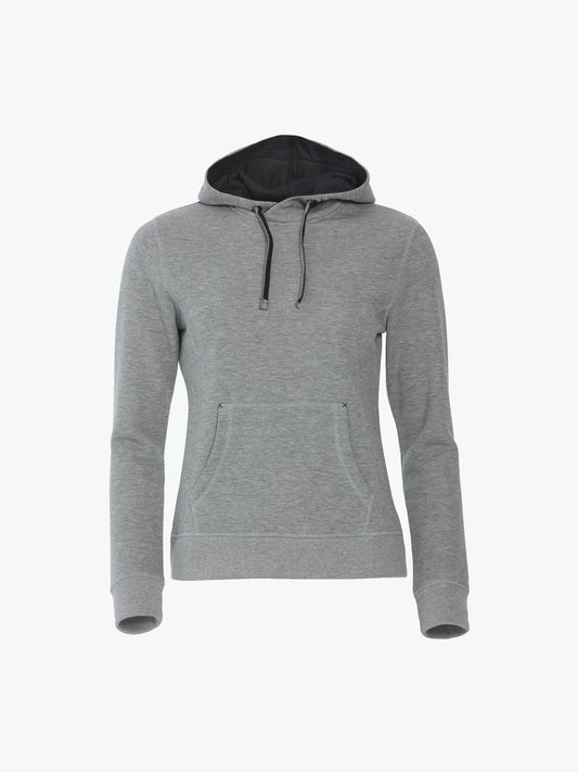 Clique Classic Hoody Women - Grijsmelange Hoodie Women Clique XS