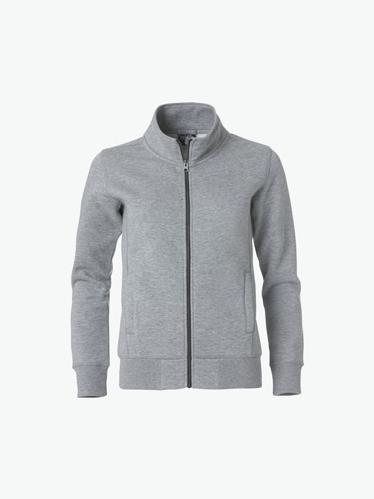 Clique Classic Cardigan - Grijsmelange Vest Clique XS