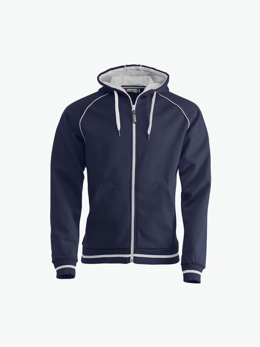 Clique Gerry Hooded Jack - Dark Navy Hoodie Vest Clique XS