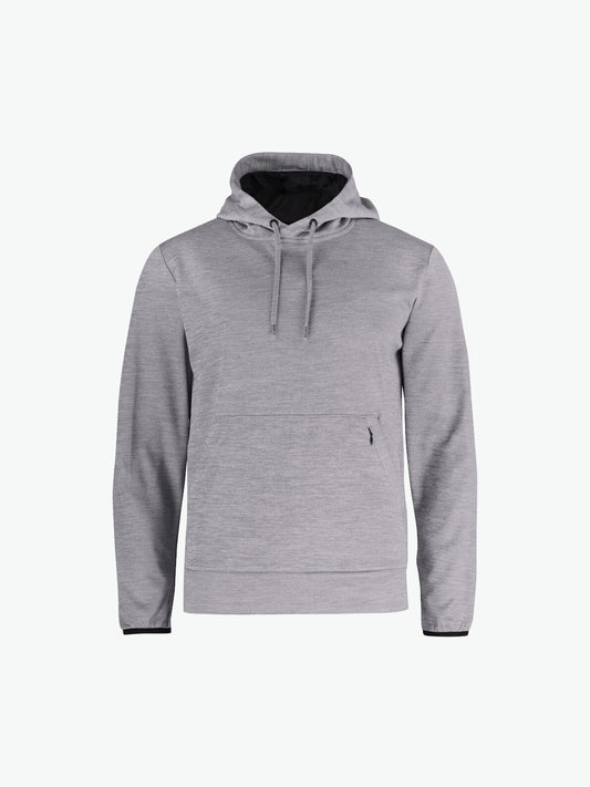 Clique Oakdale Hoody - Grijsmelange Hoodie Clique XS