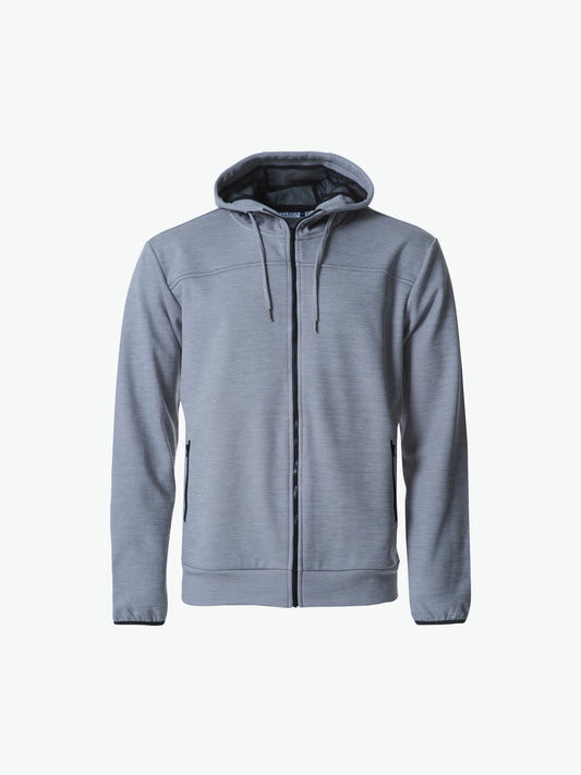 Clique Ottawa Jack - Ash Hoodie Vest Clique XS