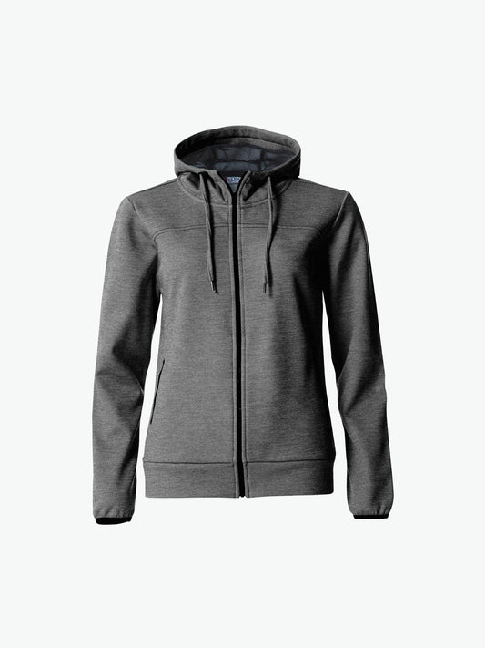 Clique Ottawa Jack Women - Grijsmelange Vest Dames Clique XS